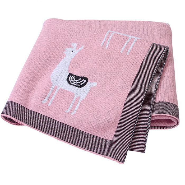 Alpaca Snuggle Baby Blanket