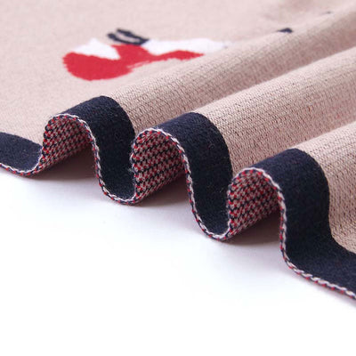 Foxy Blossom Baby Blanket