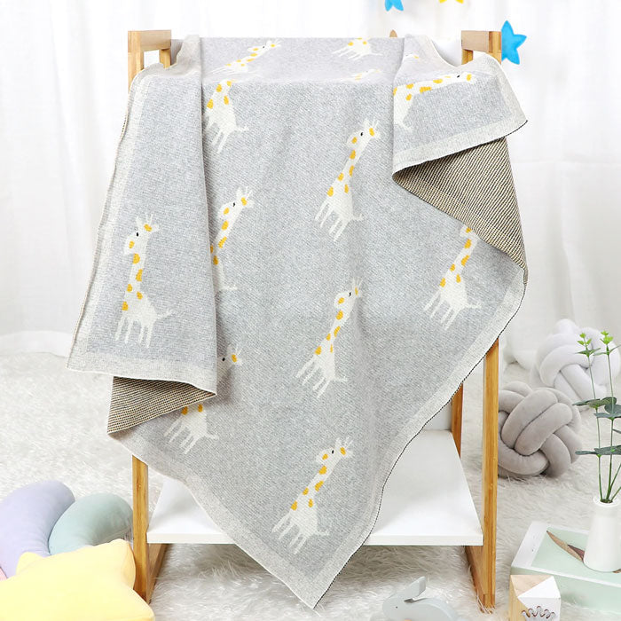 Safari Snuggle Baby Blanket