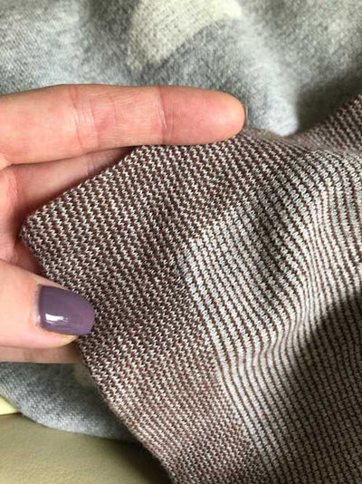 Soft Bunny Grey Baby Blanket