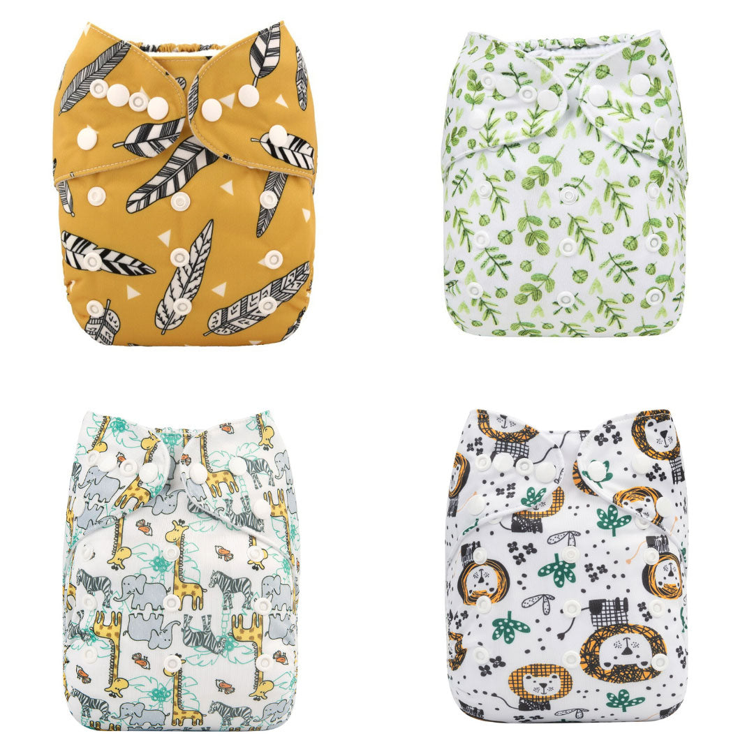 Orion 4-Pack Reusable Cloth Diapers