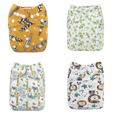 Orion 4-Pack Reusable Cloth Diapers