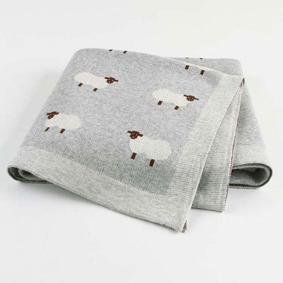 Woolly Sheep Baby Blanket