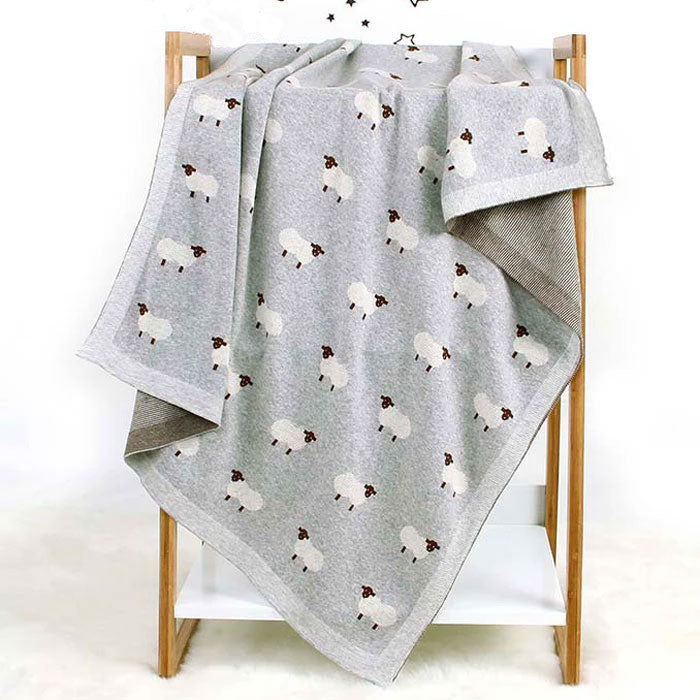 Woolly Sheep Baby Blanket