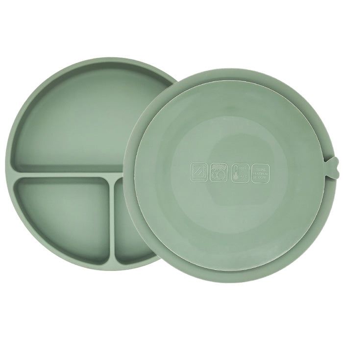 TinyTots Silicone Feeding Plates