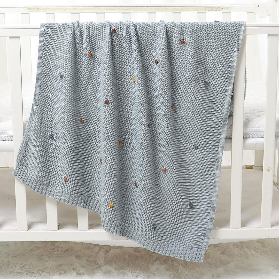 CozyNest Knit Baby Blanket