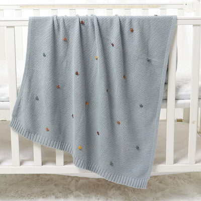 CozyNest Knit Baby Blanket