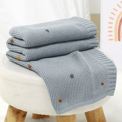 CozyNest Knit Baby Blanket