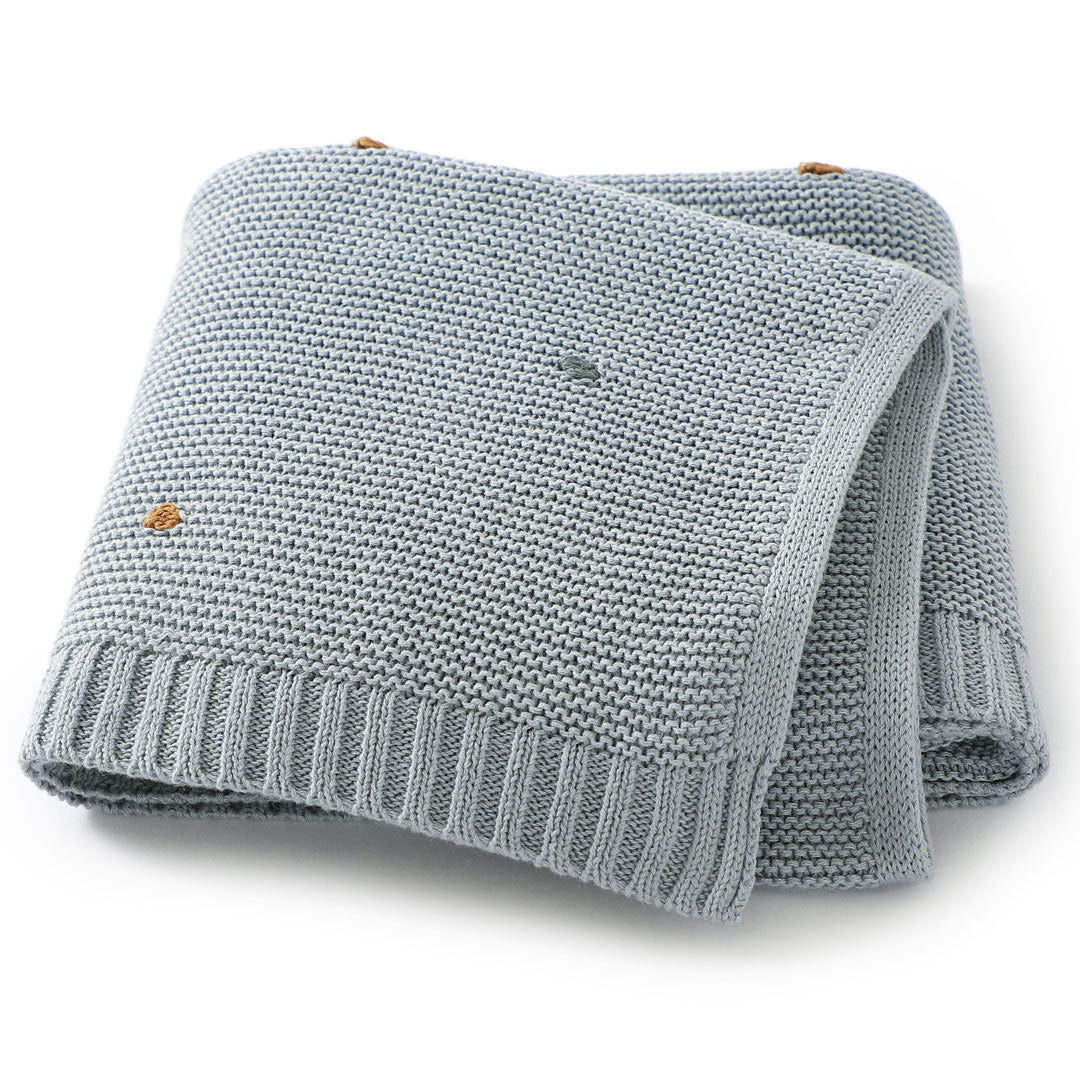 CozyNest Knit Baby Blanket