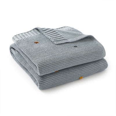 CozyNest Knit Baby Blanket