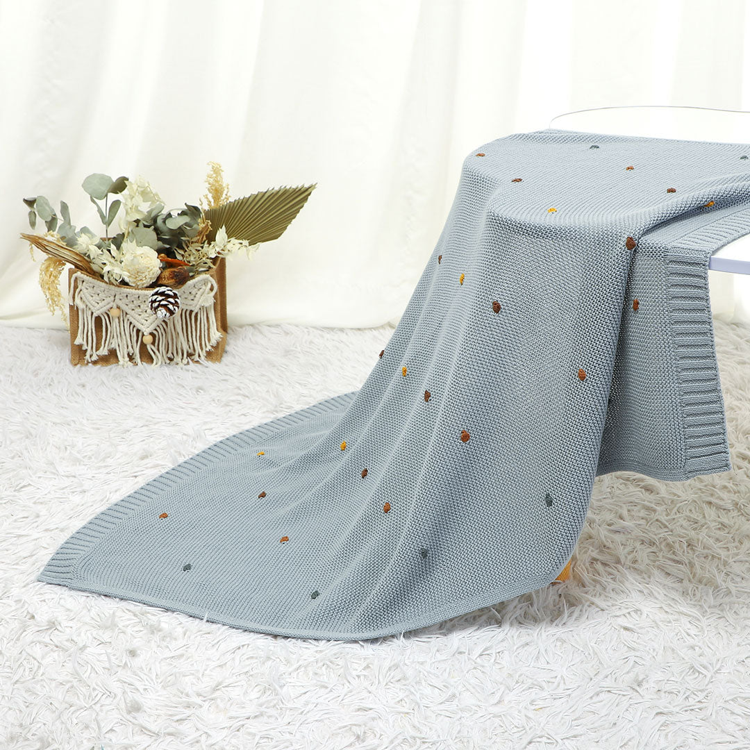 CozyNest Knit Baby Blanket