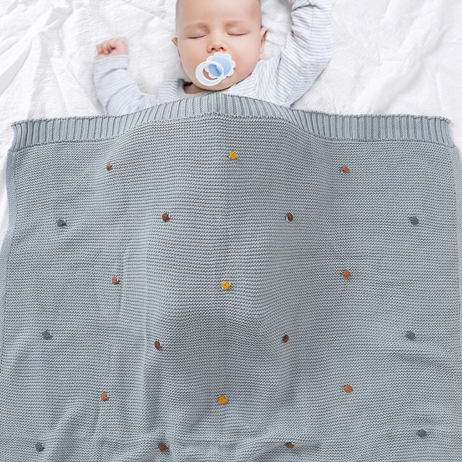CozyNest Knit Baby Blanket