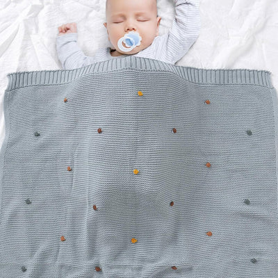 CozyNest Knit Baby Blanket