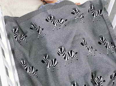 Savanna Stripes Baby Blanket