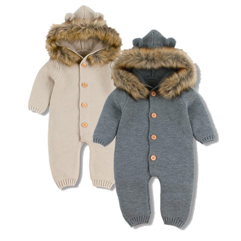 Cold-Weather Baby Jumpsuit