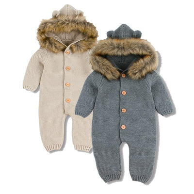 Cold-Weather Baby Jumpsuit