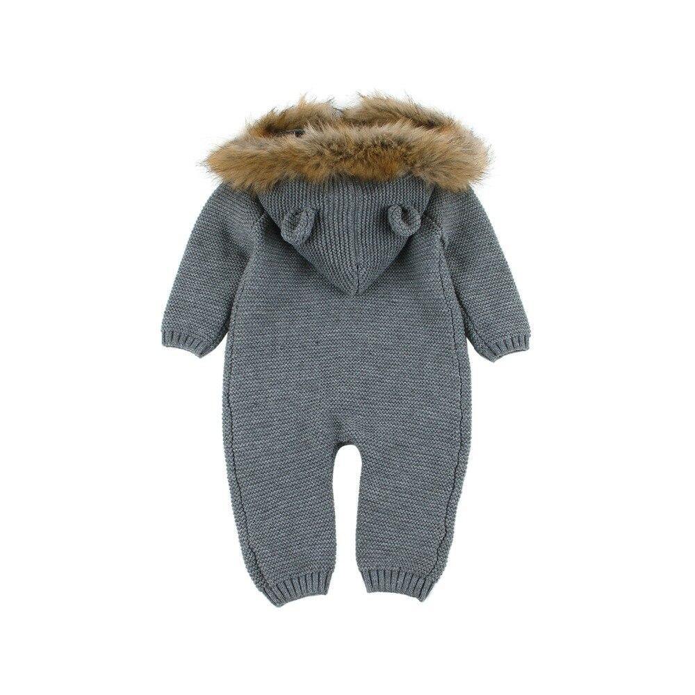 Cold-Weather Baby Jumpsuit