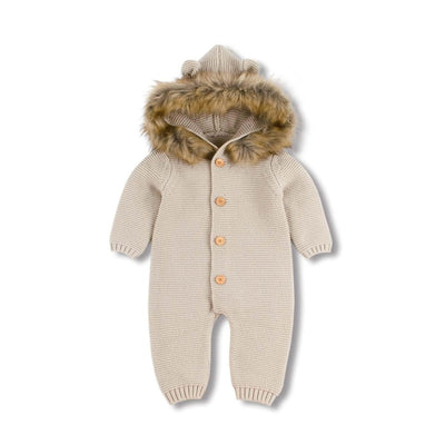 Cold-Weather Baby Jumpsuit