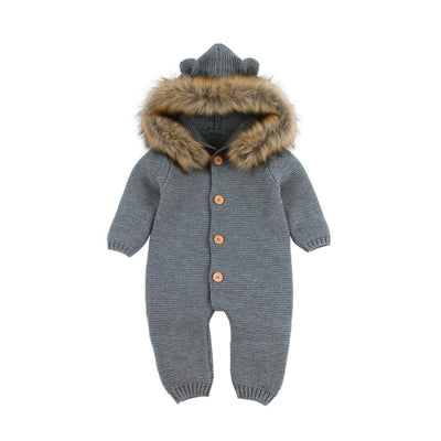 Cold-Weather Baby Jumpsuit