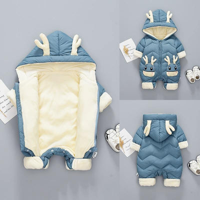 Padded Winter Baby Jumpsuit