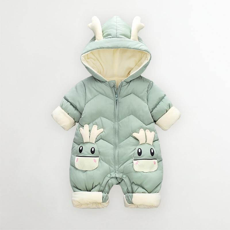Padded Winter Baby Jumpsuit