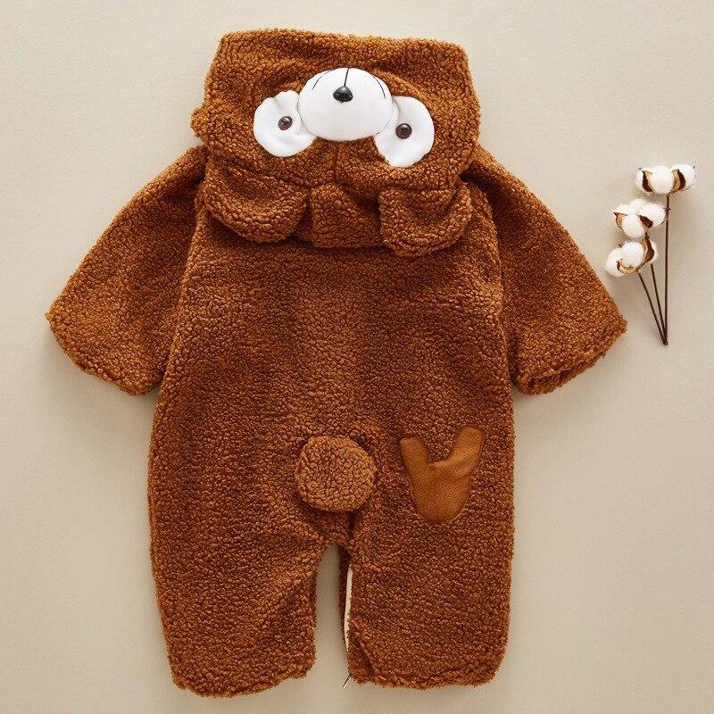 Adorable Baby Winter Snuggle Romper