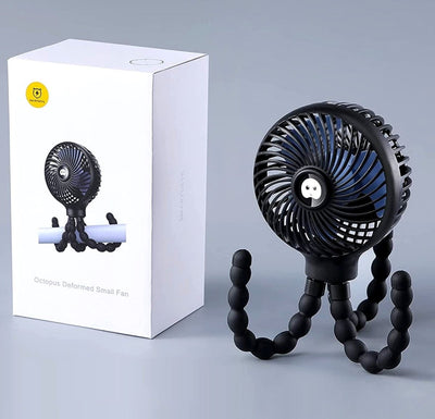 Baby Stroller Fan – 3-Speed Adjustable Cooling Fan