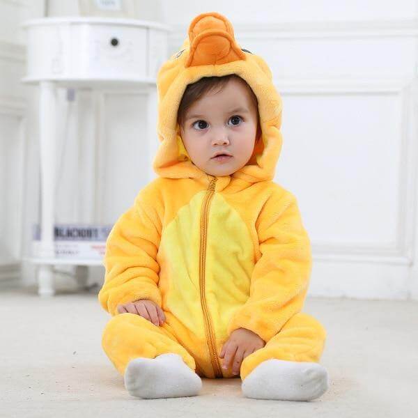 Cute Animal-Themed Baby Bodysuit