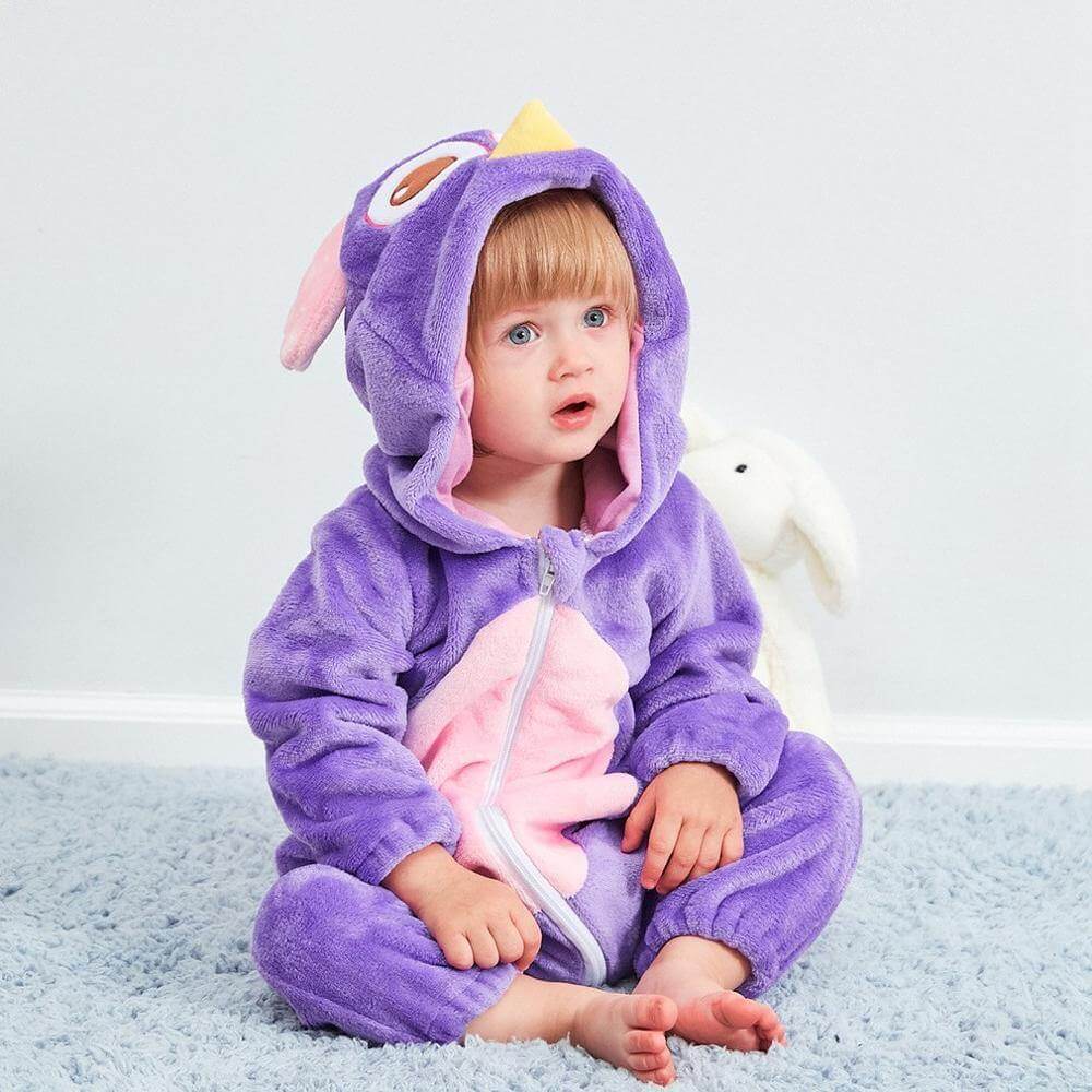 Cute Animal-Themed Baby Bodysuit