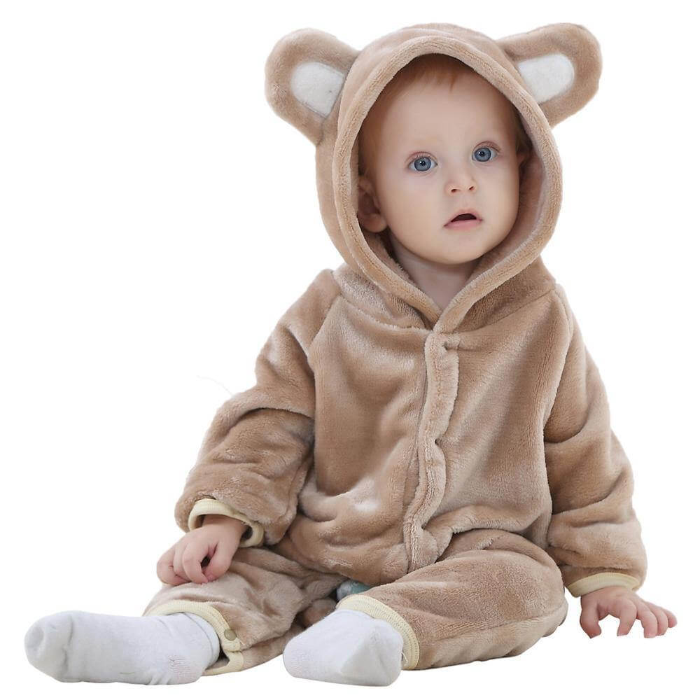 Cute Animal-Themed Baby Bodysuit