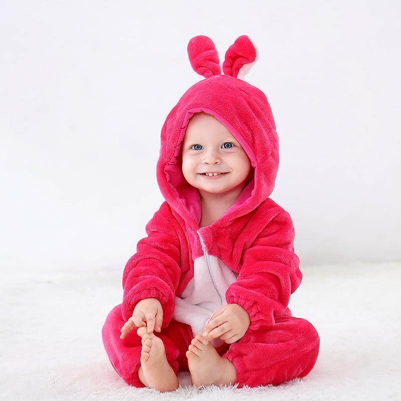 Cute Animal-Themed Baby Bodysuit