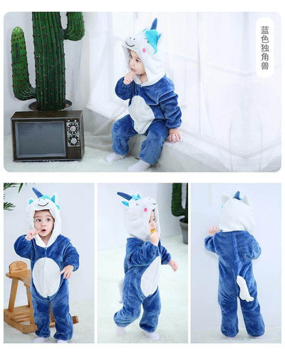 Cute Animal-Themed Baby Bodysuit
