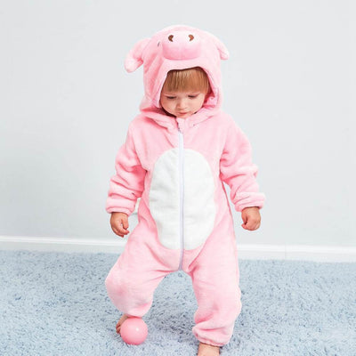 Cute Animal-Themed Baby Bodysuit