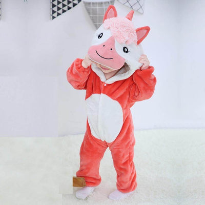 Cute Animal-Themed Baby Bodysuit