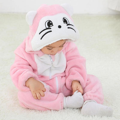 Cute Animal-Themed Baby Bodysuit