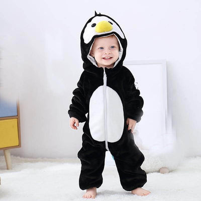 Cute Animal-Themed Baby Bodysuit