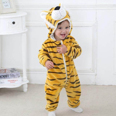 Cute Animal-Themed Baby Bodysuit