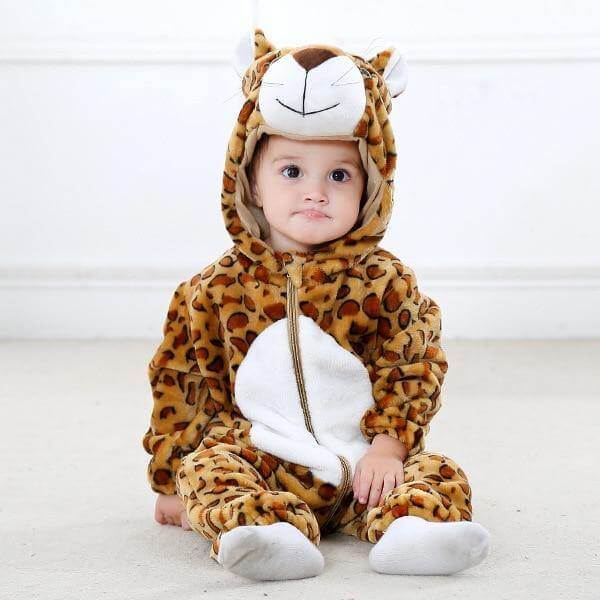 Cute Animal-Themed Baby Bodysuit