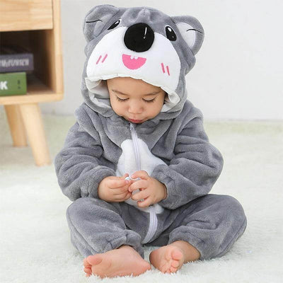 Cute Animal-Themed Baby Bodysuit