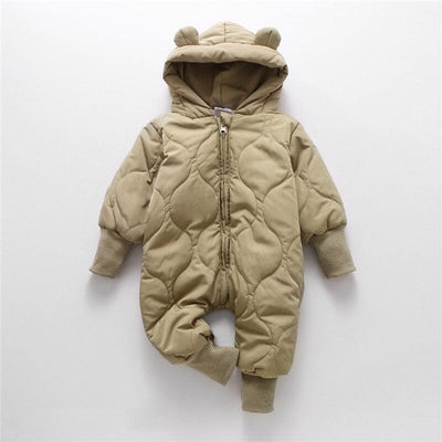 Warm Snuggle Bear Baby Romper