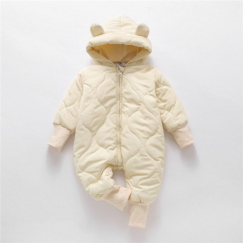 Warm Snuggle Bear Baby Romper