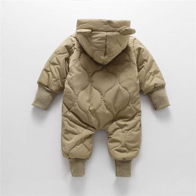 Warm Snuggle Bear Baby Romper